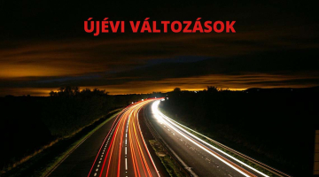 Magyarországi autópálya matrica változások 2023-ban